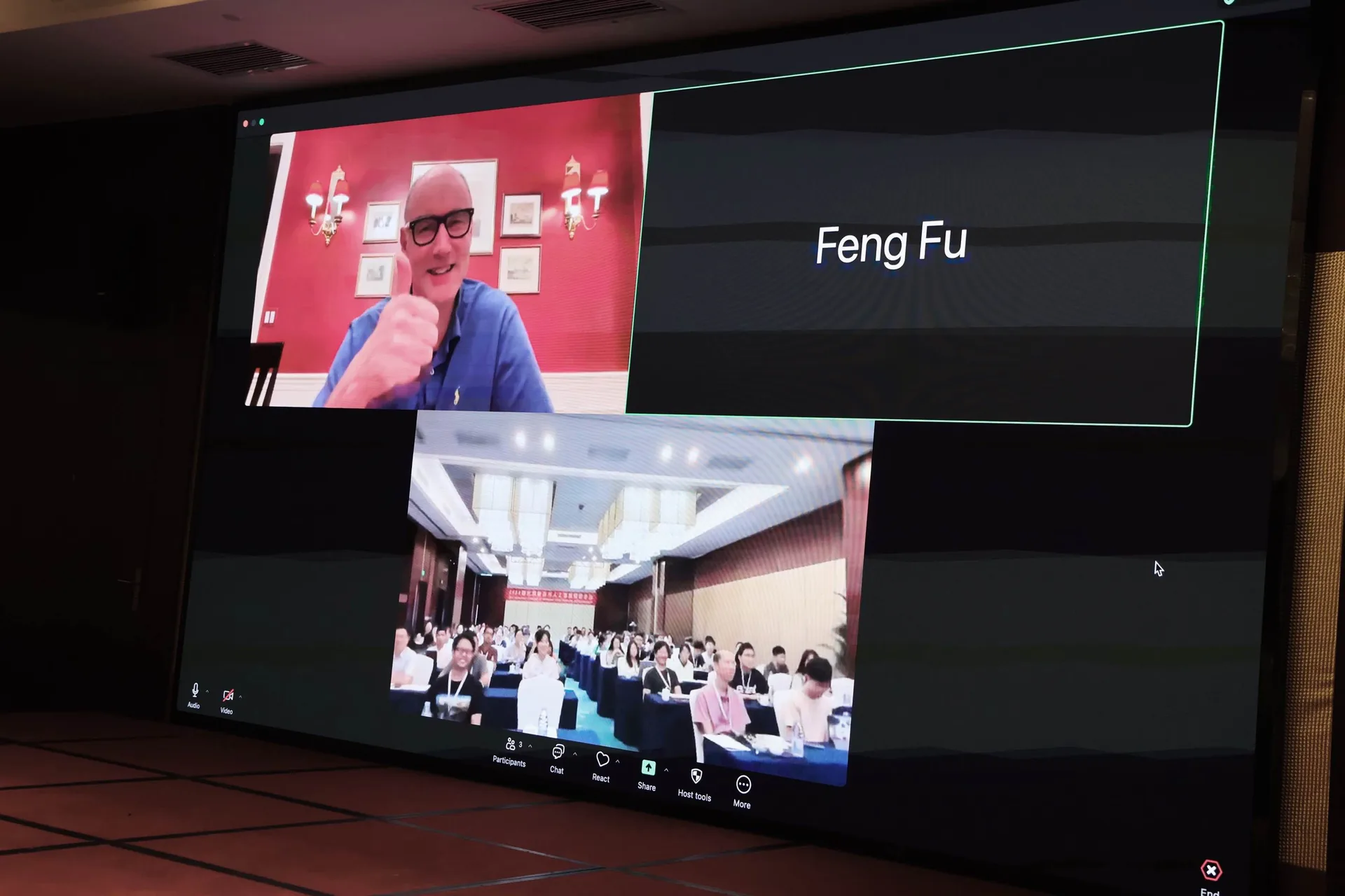 Martin Nowak speaking at EGAI 2024