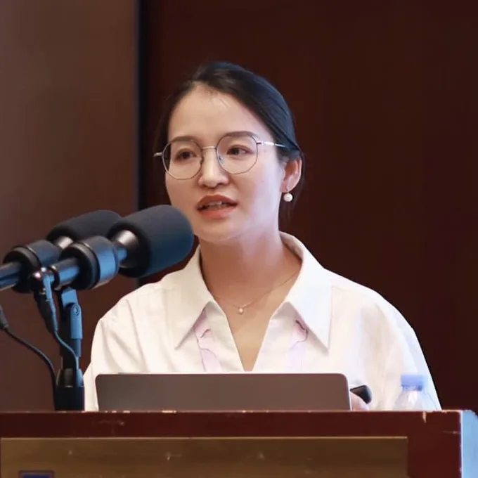Xue Feng presenting at EGAI 2024